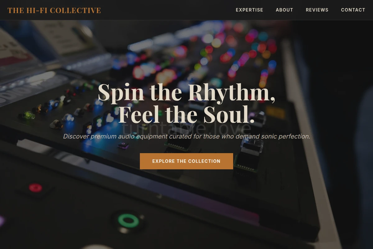 Static Audio Equipment