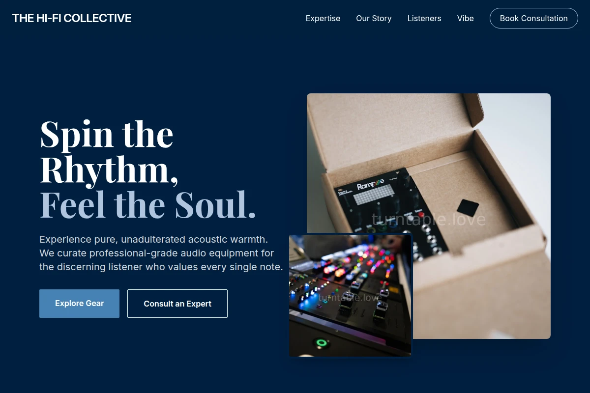 Acoustic Audio Equipment