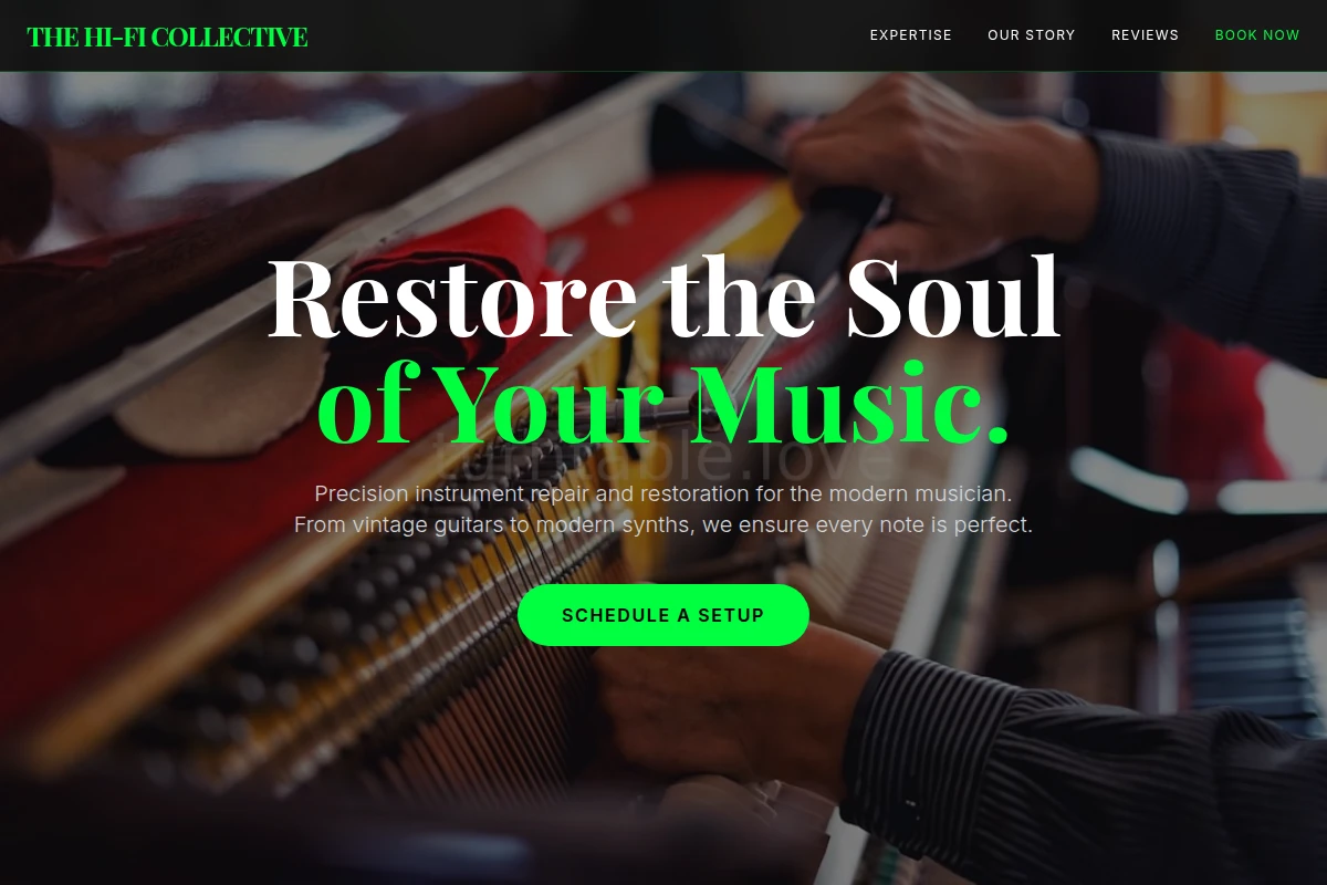 Pitch Instrument Repair